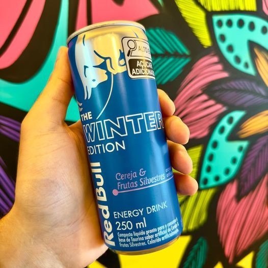 Red Bull Energético Pack 4 Latas 250ml Cereja e Frutas Silvestres