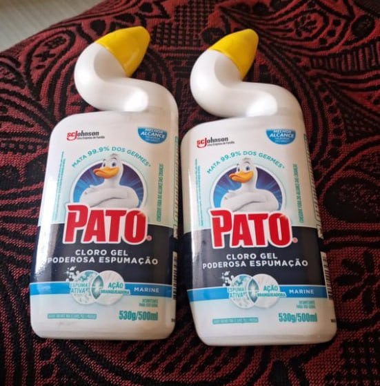 Pato Limpador Sanitário Gel Marine 500ml