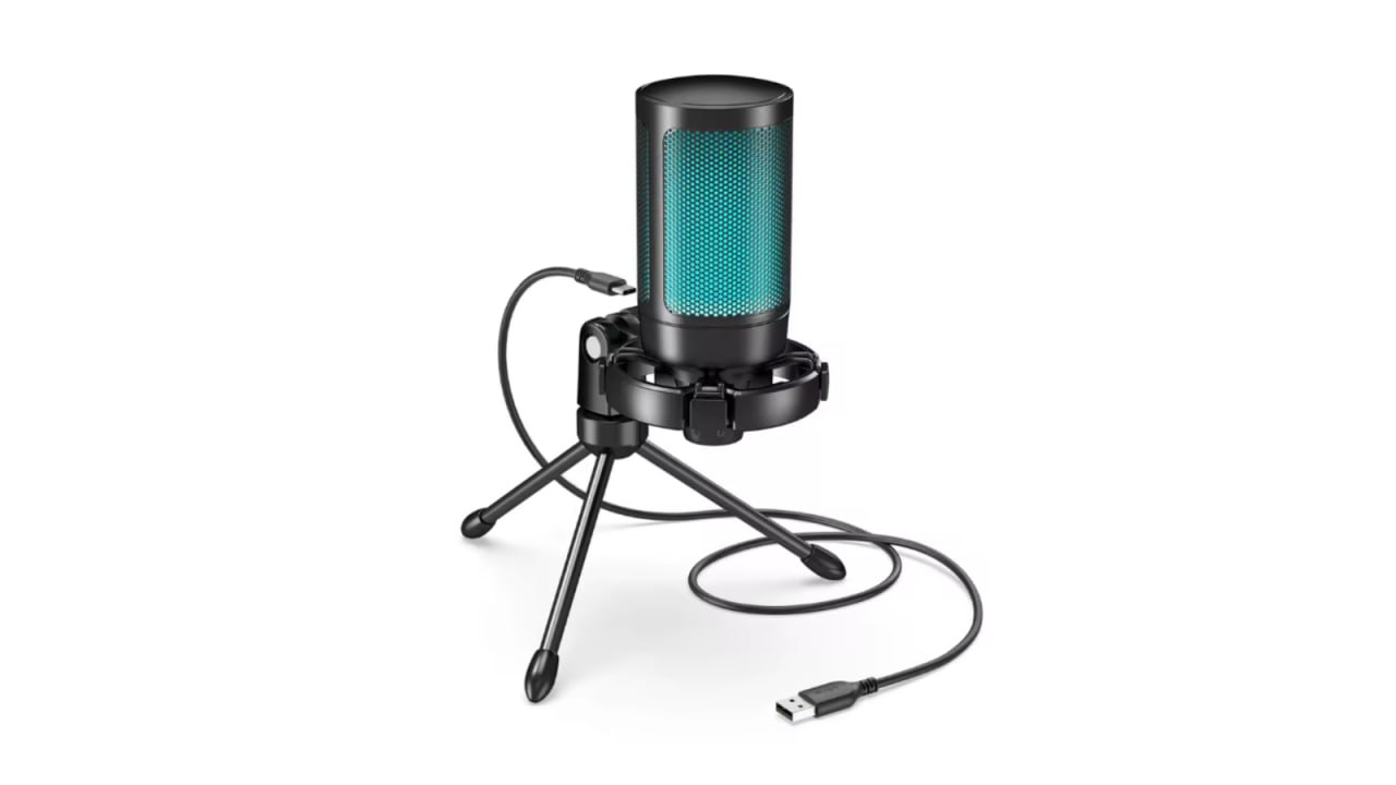 Microfone Fifine AmpliGame RGB