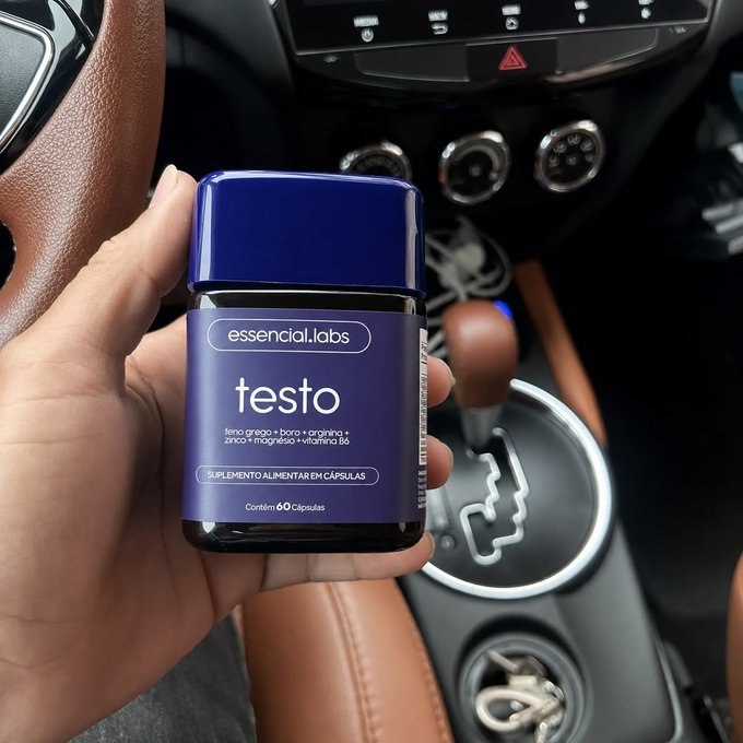 Testo Essencial 60 Cápsulas Precursor Testosterona