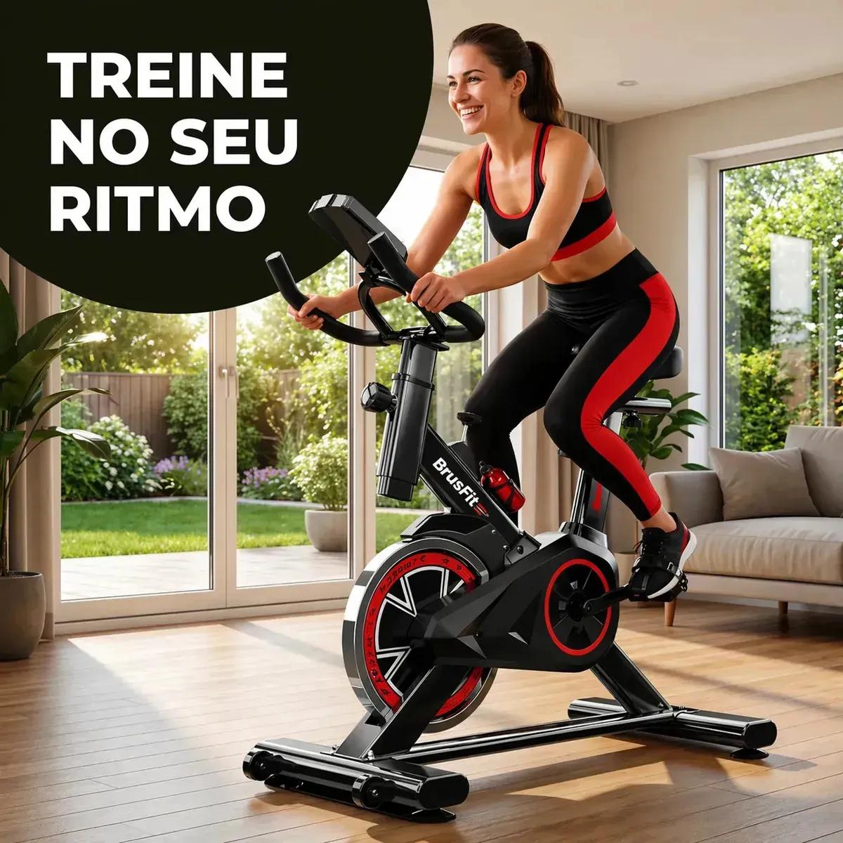 Bicicleta Ergométrica Liftness Spinning Roda 8kg