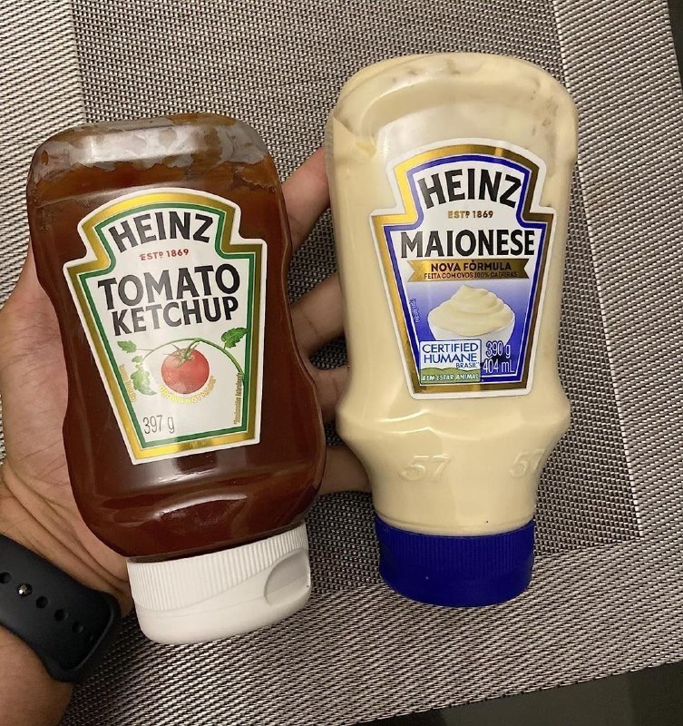 Heinz Ketchup 397g + Maionese 390g Pack