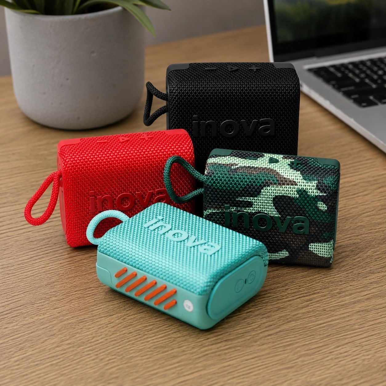 Caixa de Som Bluetooth Portátil Inova Go 4 TWS