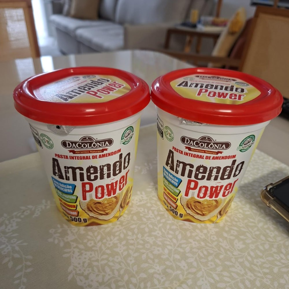 Pasta de Amendoim Integral Amendo Power 500g
