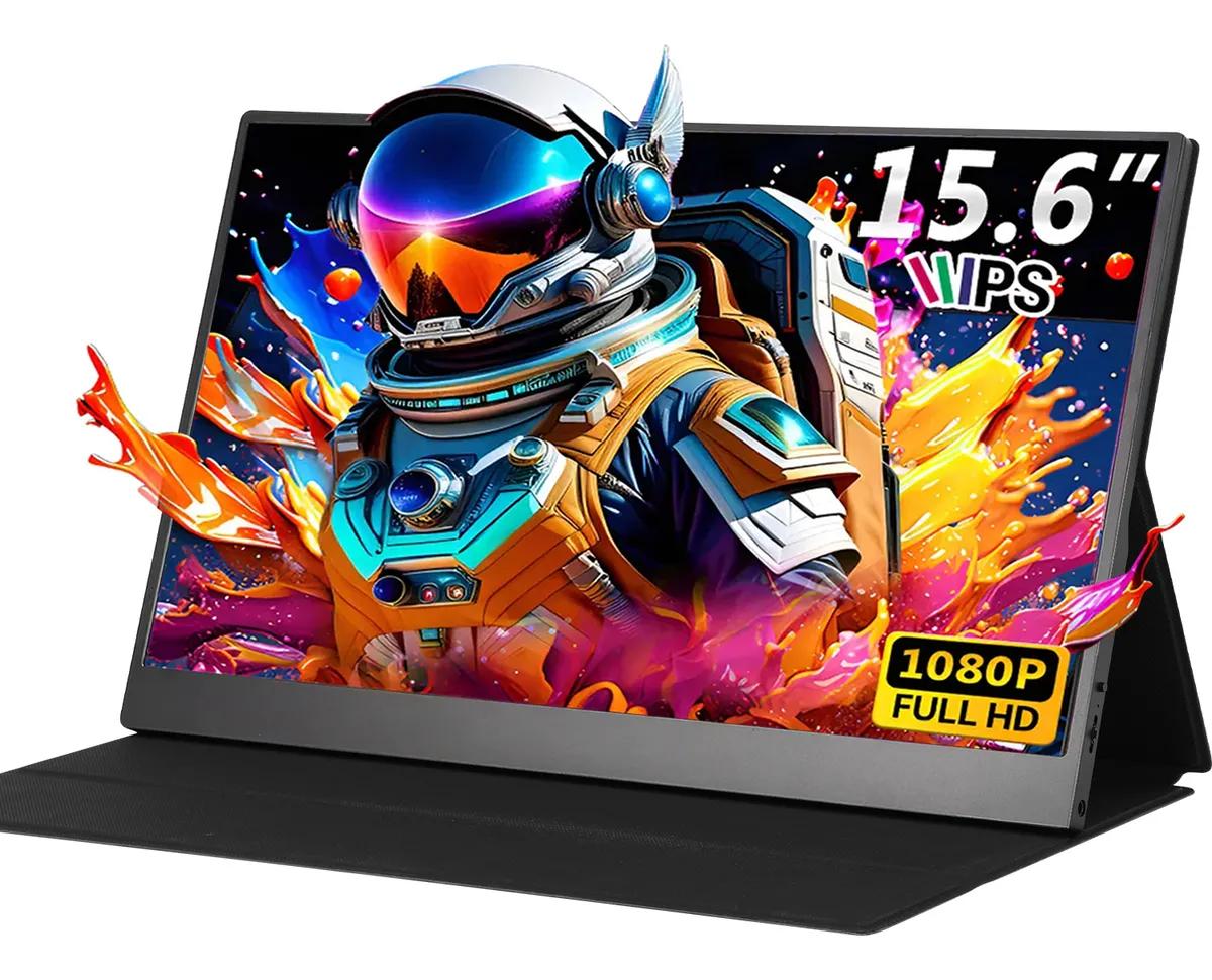 Monitor Gamer Portátil 15.6" 1080p FHD IPS HDMI USB