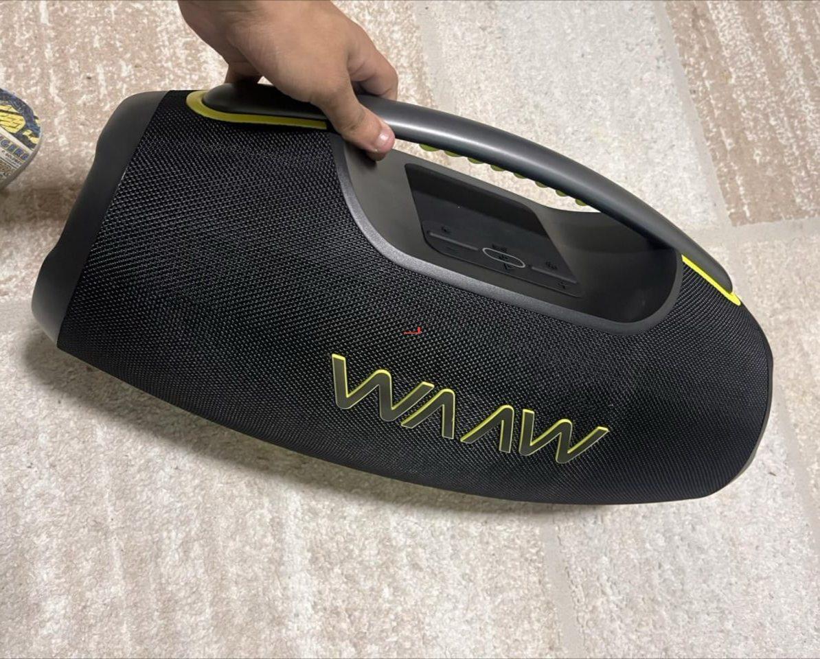 Caixa de Som WAAW by ALOK HYPERBOOM 1000 Bluetooth 180W