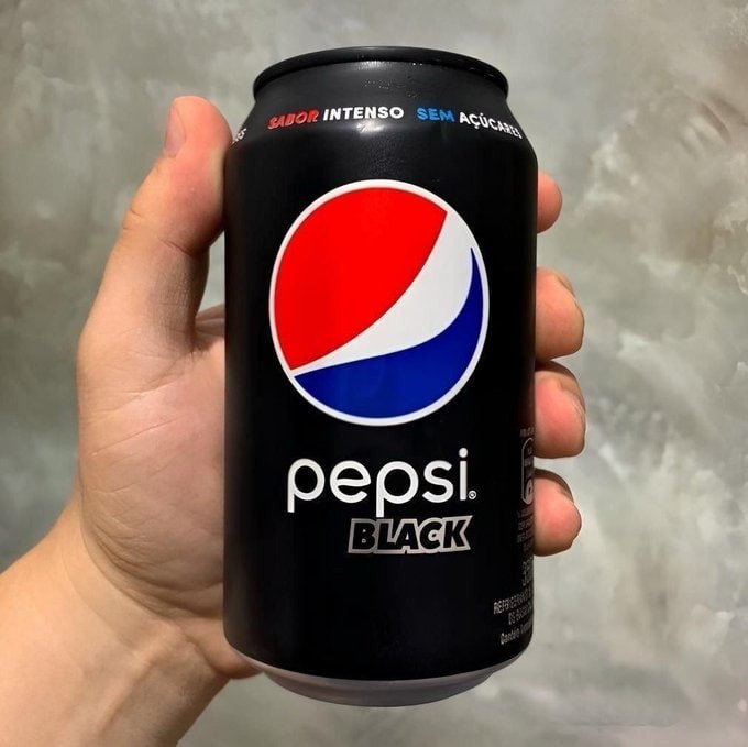 Refrigerante Pepsi Zero BLACK Lata 350ml Pack 12 Unidades