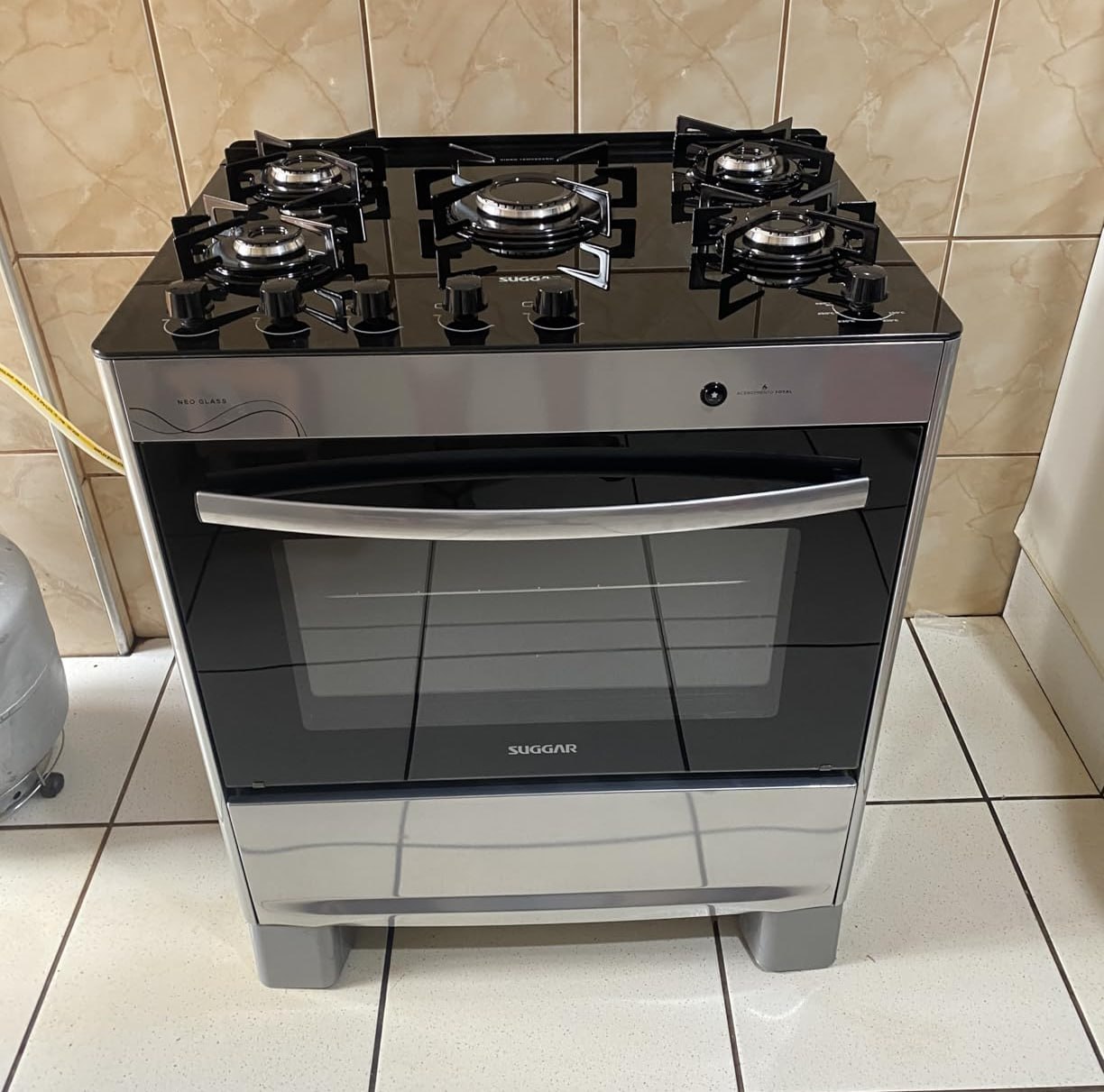 Suggar Fogão Neo Glass 5 Bocas
