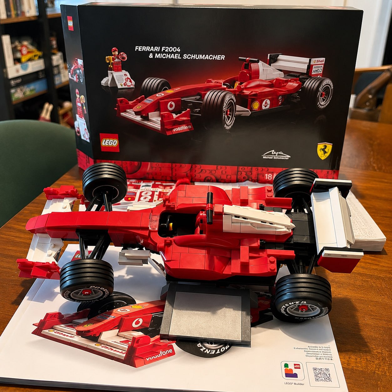 LEGO Icons Ferrari F2004 Michael Schumacher 11375 - 735 Peças