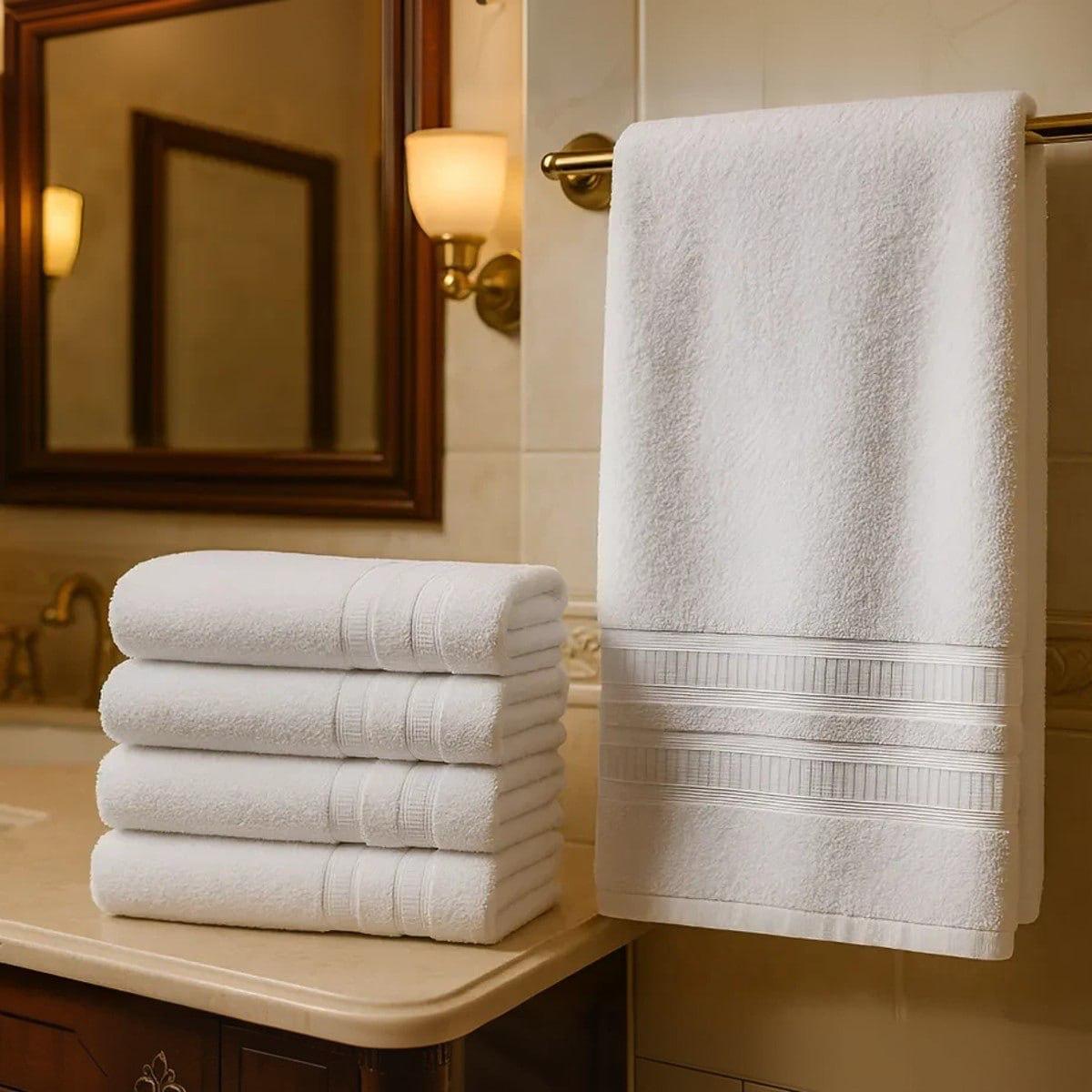 Kit 5 Toalhas Banho Gigante Luxo 75x150cm 100% Algodão 480g
