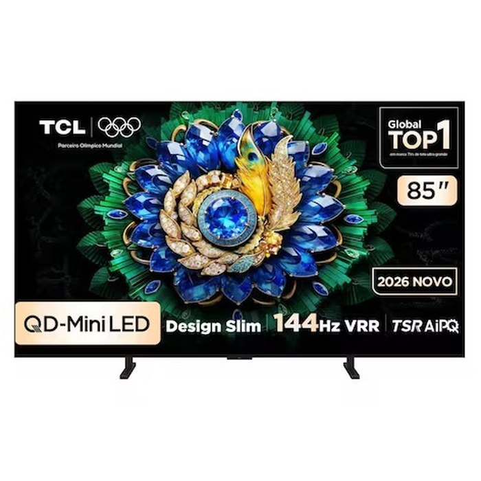 Smart TV TCL 85" A400M QD-Mini LED 4K 120Hz