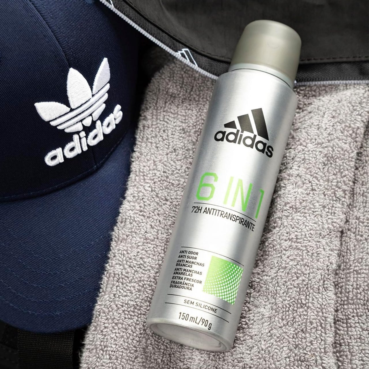 Desodorante Antitranspirante Adidas 6 em 1 150ml