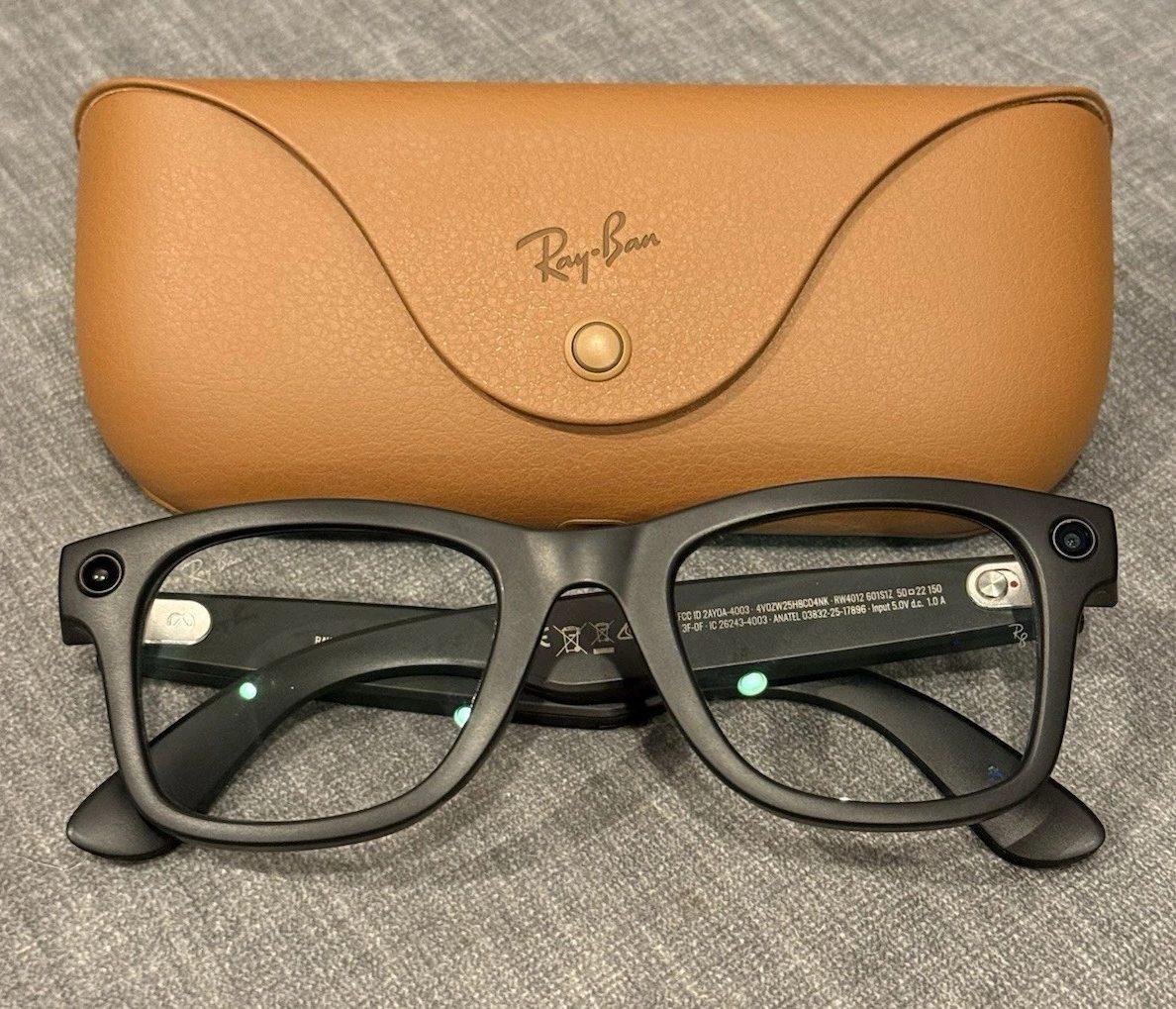 Óculos Inteligentes Meta Rayban Wayfarer Acetato