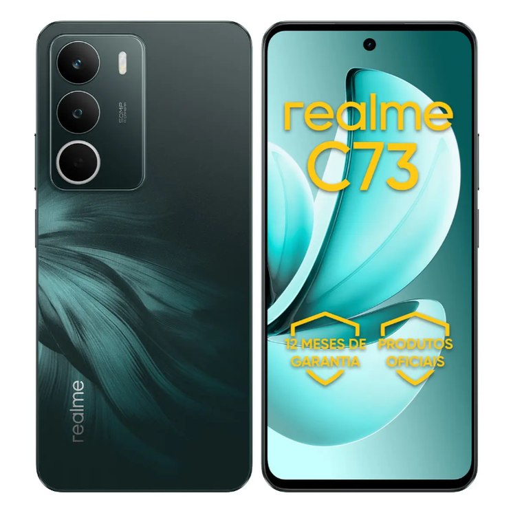 Realme C73 128GB 4GB RAM Tela 120Hz