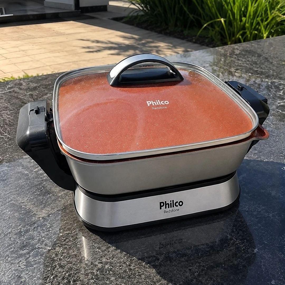 Panela Elétrica Redstone 4L Philco com Revestimento