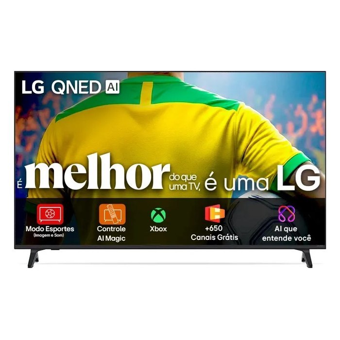 Smart TV 86" LG QNED 4K QNED73 Lançamento 2026