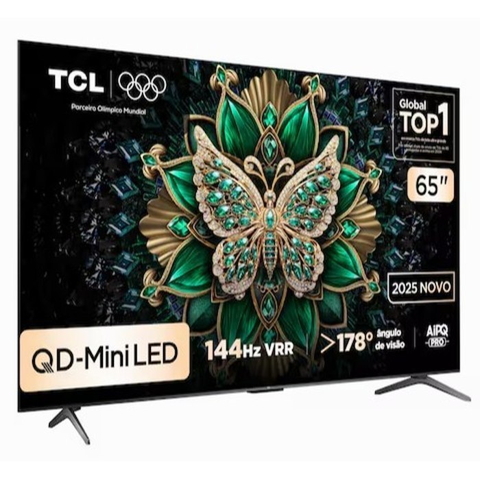 Smart TV TCL 65" C6K QD-Mini LED 4K 120Hz