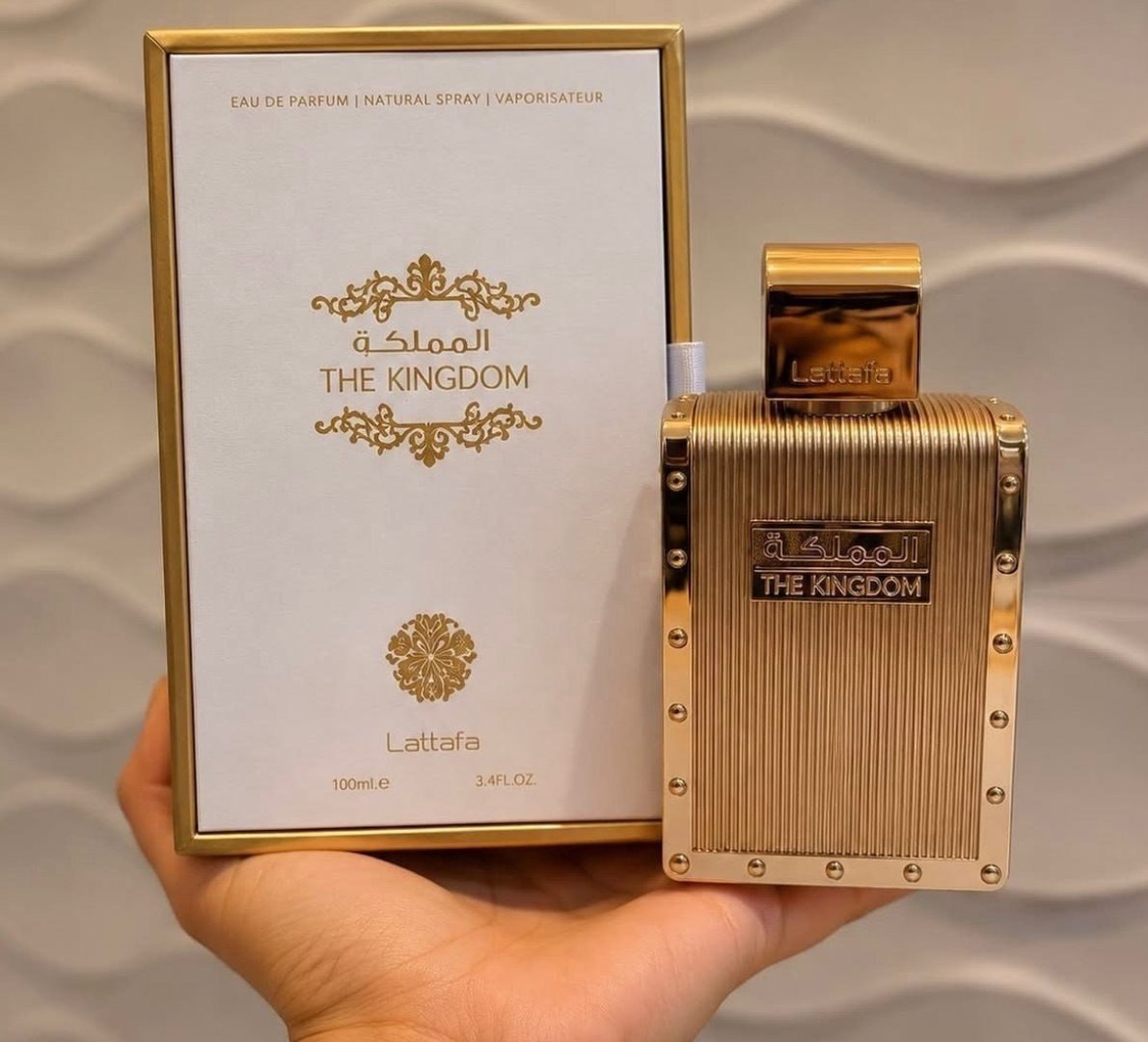 Perfume Árabe The Kingdom Eau De Parfum Lattafa 100ml