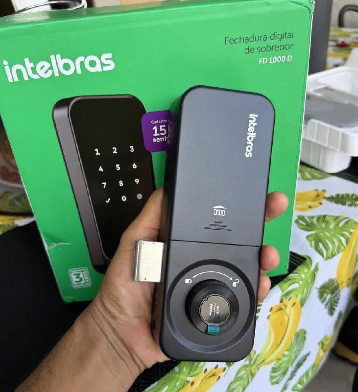 Fechadura Digital de Sobrepor FD 1000 D Intelbras