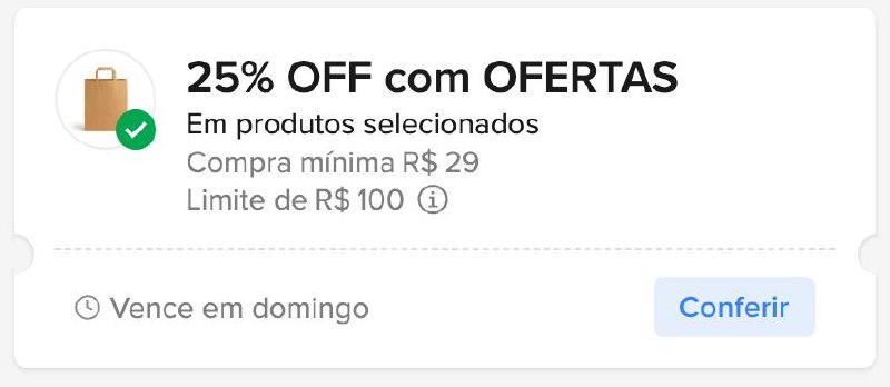 Cupom Mercado Livre - 25% OFF em Selecionados