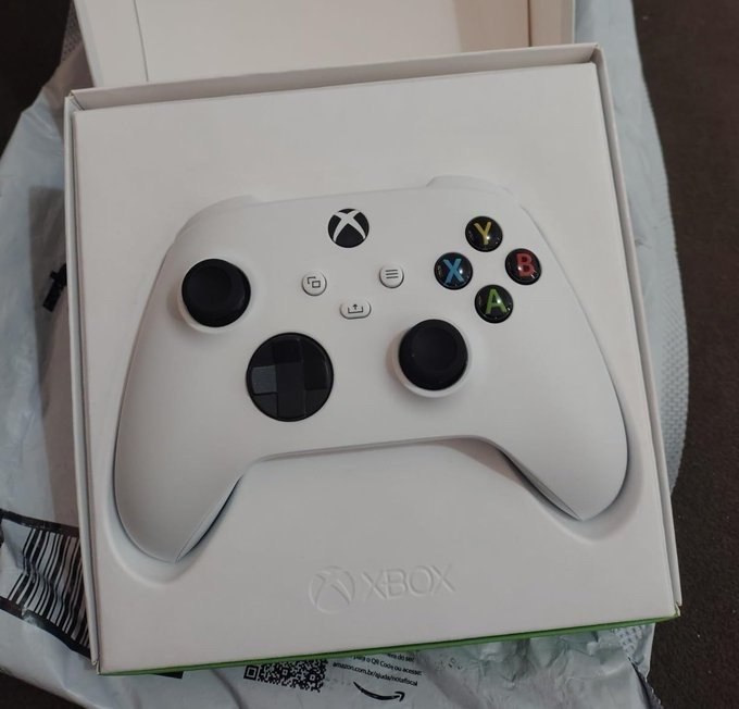 Controle Sem Fio Xbox Series Robot White