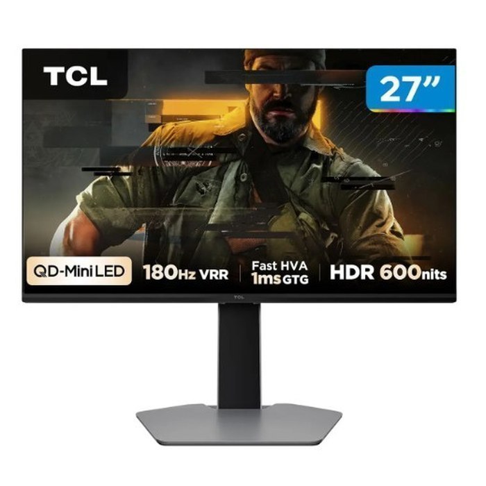 Monitor Gamer TCL 27" QHD MiniLED 180Hz/1ms 27G64