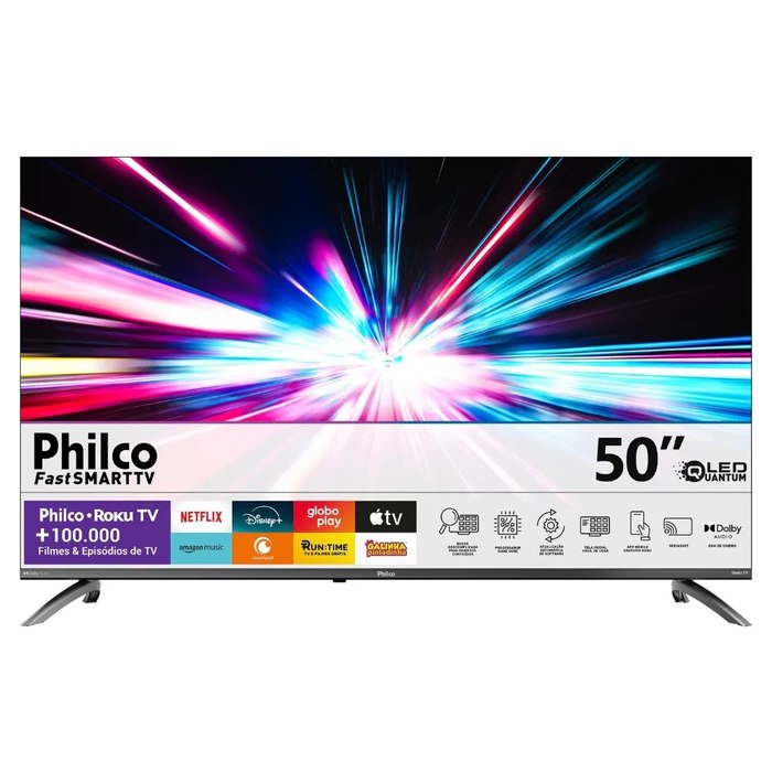 Smart TV 50" 4K LED Philco P50CRB