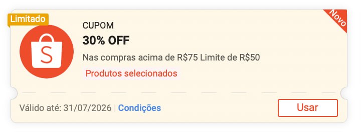 Cupom Shopee Produtos PET - 30% OFF