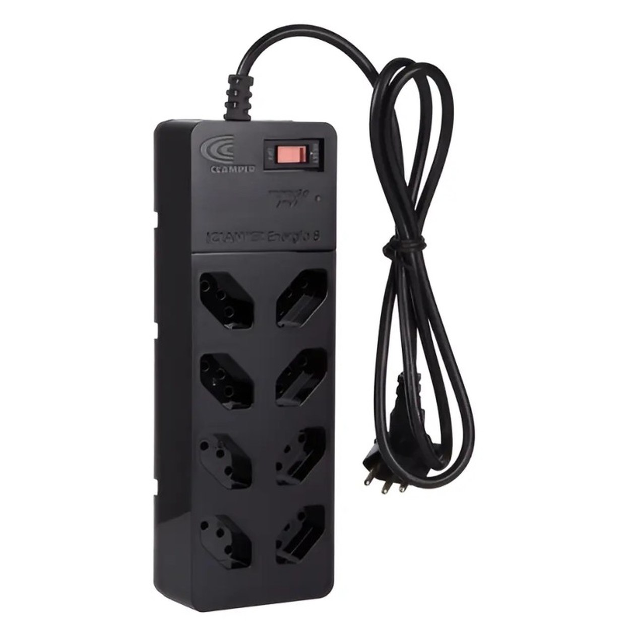 Filtro de Linha com DPS iCLAMPER Energia 8 Tomadas