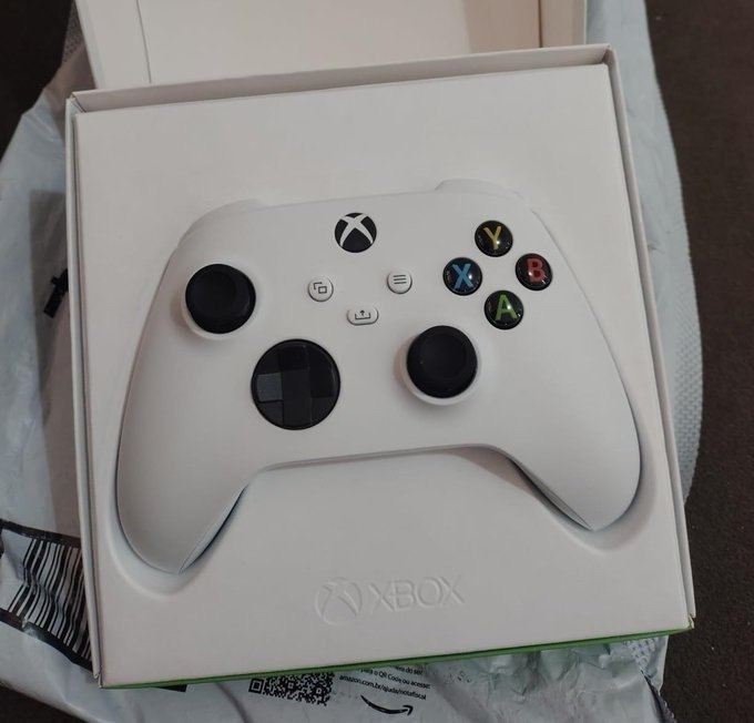 Controle Sem Fio Xbox Series Robot White