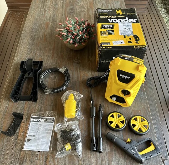 Lavadora de Alta Pressão Vonder 1400W 127V