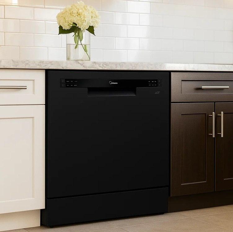 Lava Louças 8 Serviços Preta Midea Touch Plus 220v