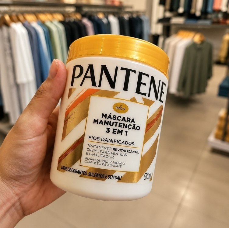 Pantene Pro-V Máscara Capilar 3 em 1 Fios Danificados 550ml