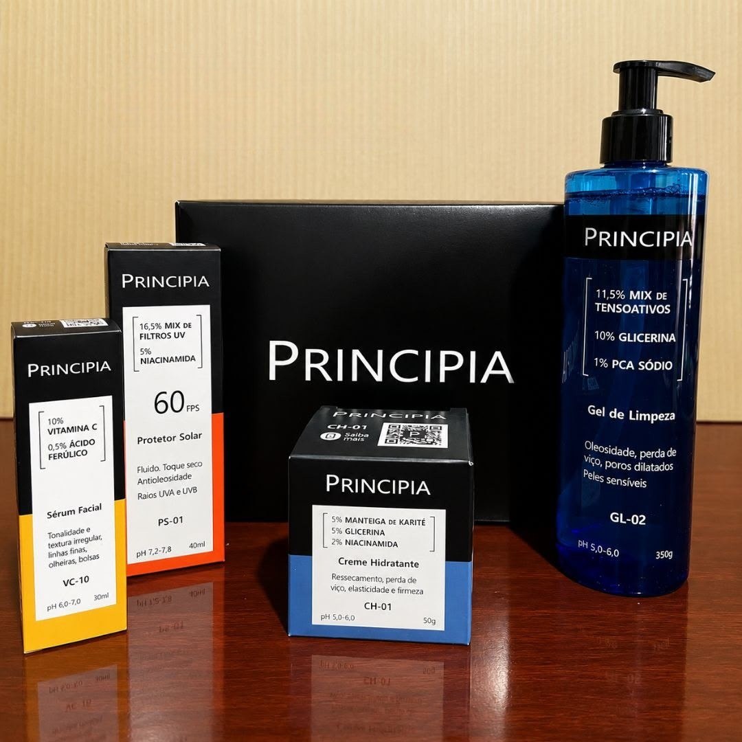 Kit Essencial Principia Peles Sensíveis - 4 Produtos