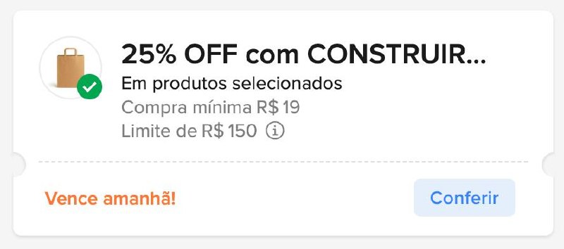 Cupom Mercado Livre 25% OFF - Selecionados