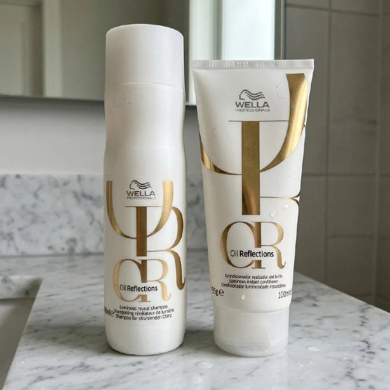 Wella Kit Shampoo Oil Reflections 250ml + Condicionador 200ml