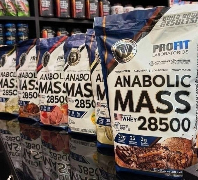 Hipercalórico Anabolic Mass 28500 3kg Profit Labs