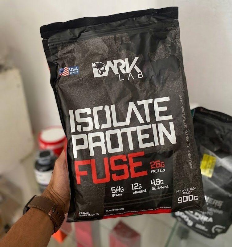 Whey Isolate Protein Fuse 900g Sabor Morango