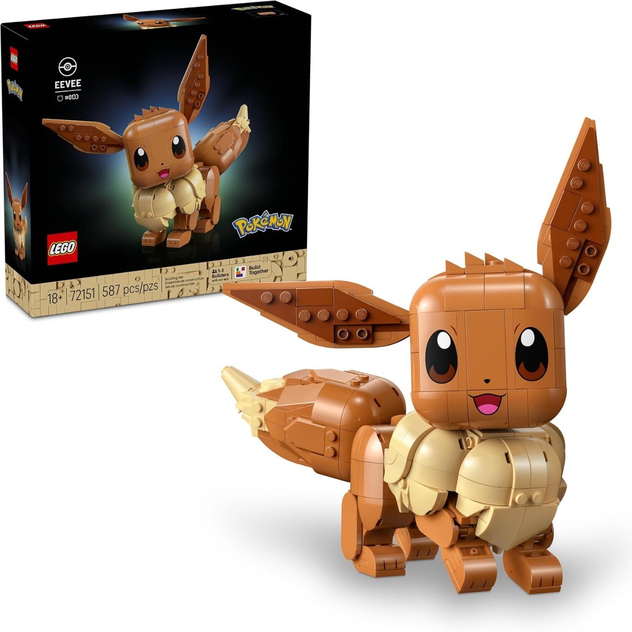 LEGO Pokémon Eevee 72151 - 587 Peças