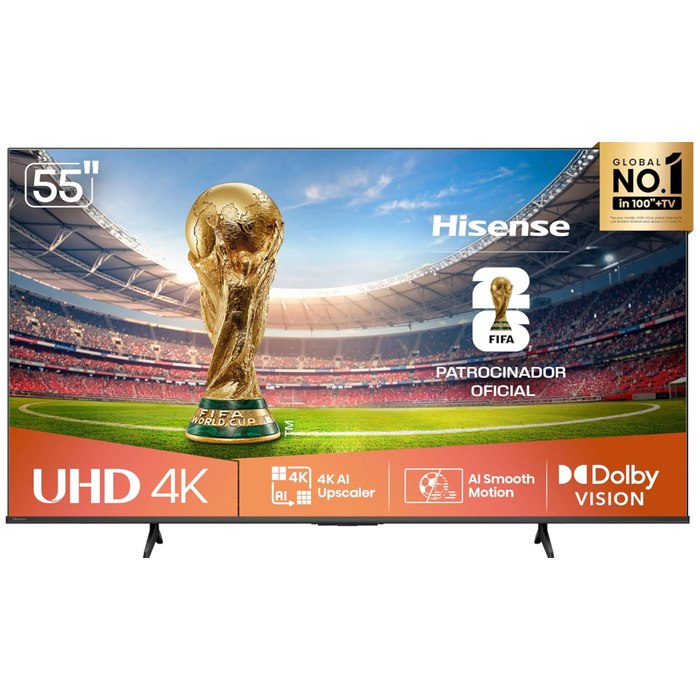 Hisense Smart TV 4K 55 Polegadas