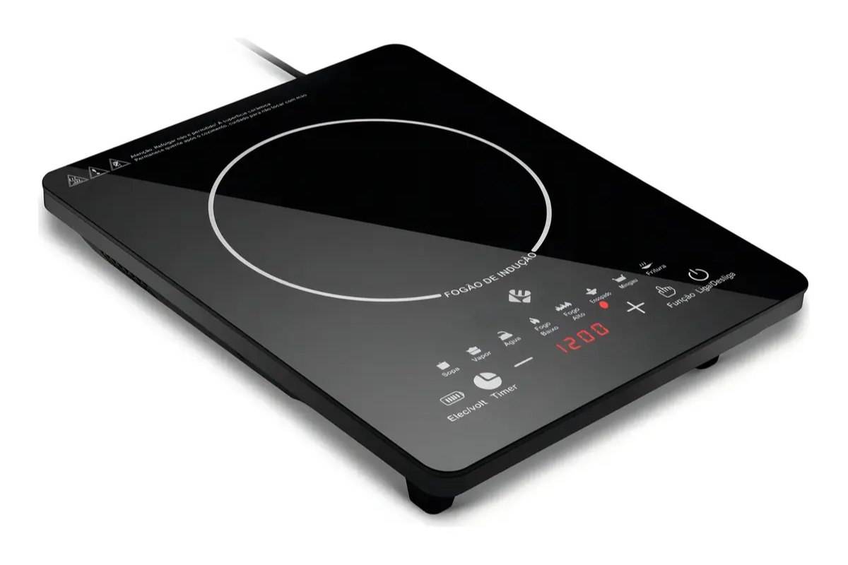 Cooktop de Indução 1 Boca Painel Touch Screen Epsilon