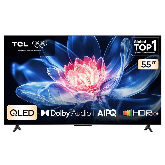 Smart TV 55" TCL QLED 4K T6C Lançamento 2026