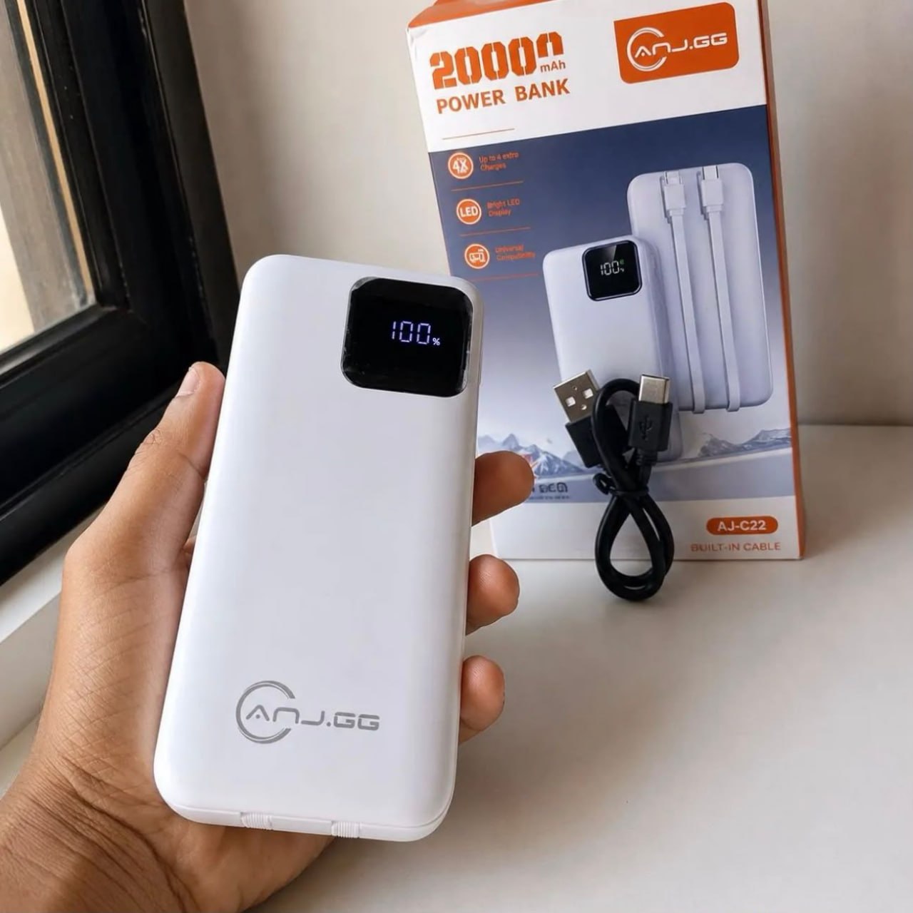 Power Bank Turbo Hardline 20000mAh 22.5W