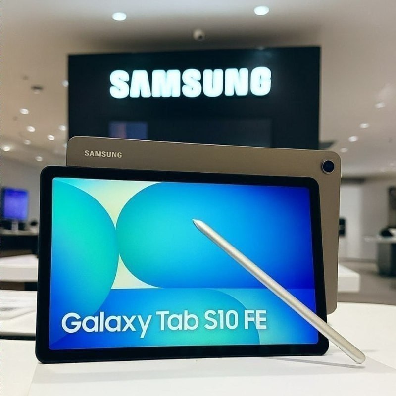 Samsung Galaxy Tab S10 FE WiFi 128GB 8GB Tela 10.9" 90Hz com S Pen e Capa