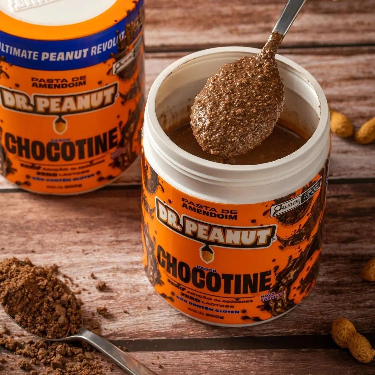 Dr. Peanut Pasta de Amendoim 600g Chocotine