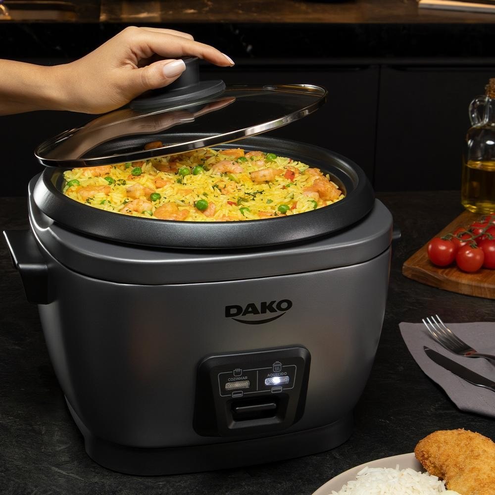 Panela de Arroz Elétrica Dako 700W - 4 Litros