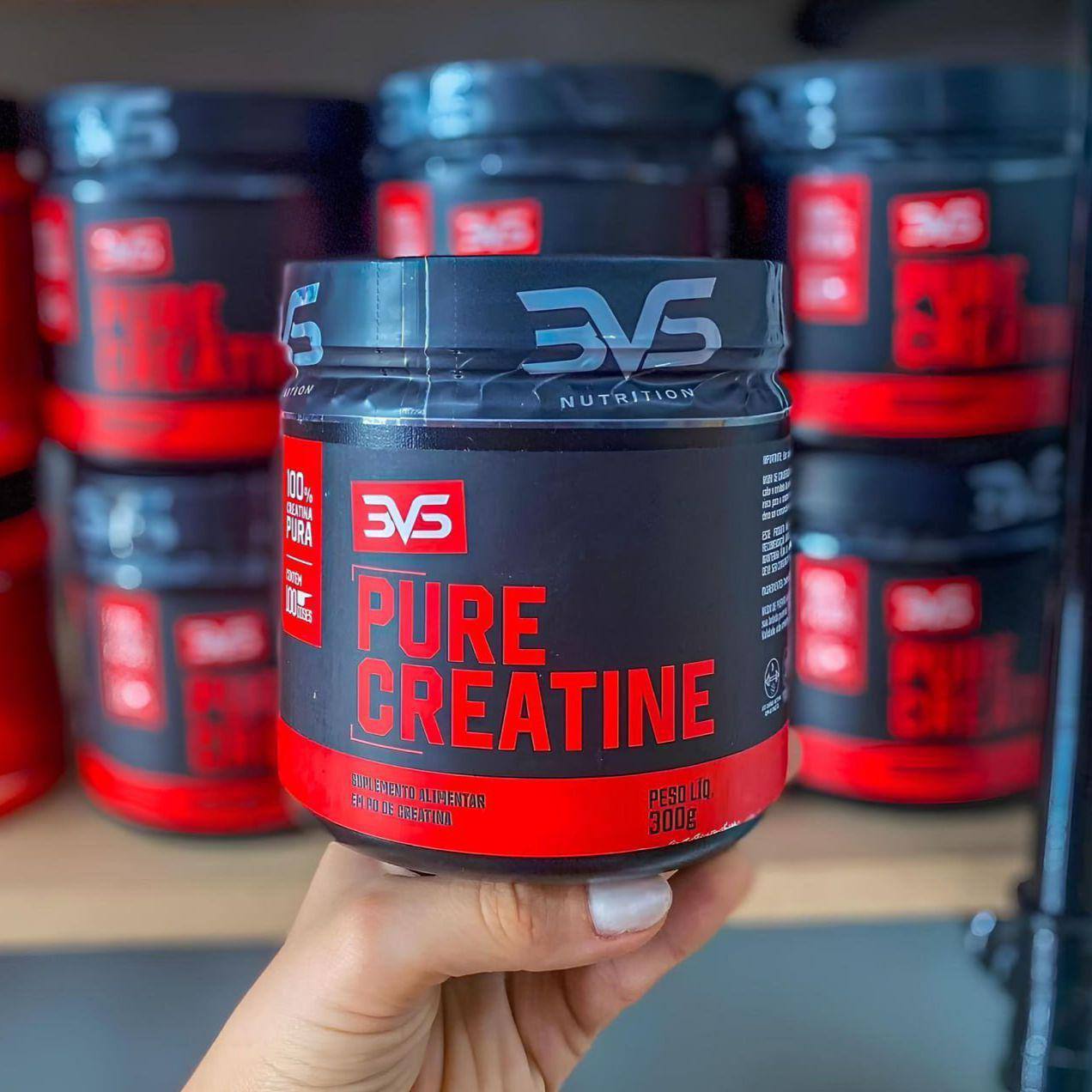 Creatina 100% Pura 300g - 3VS Nutrition