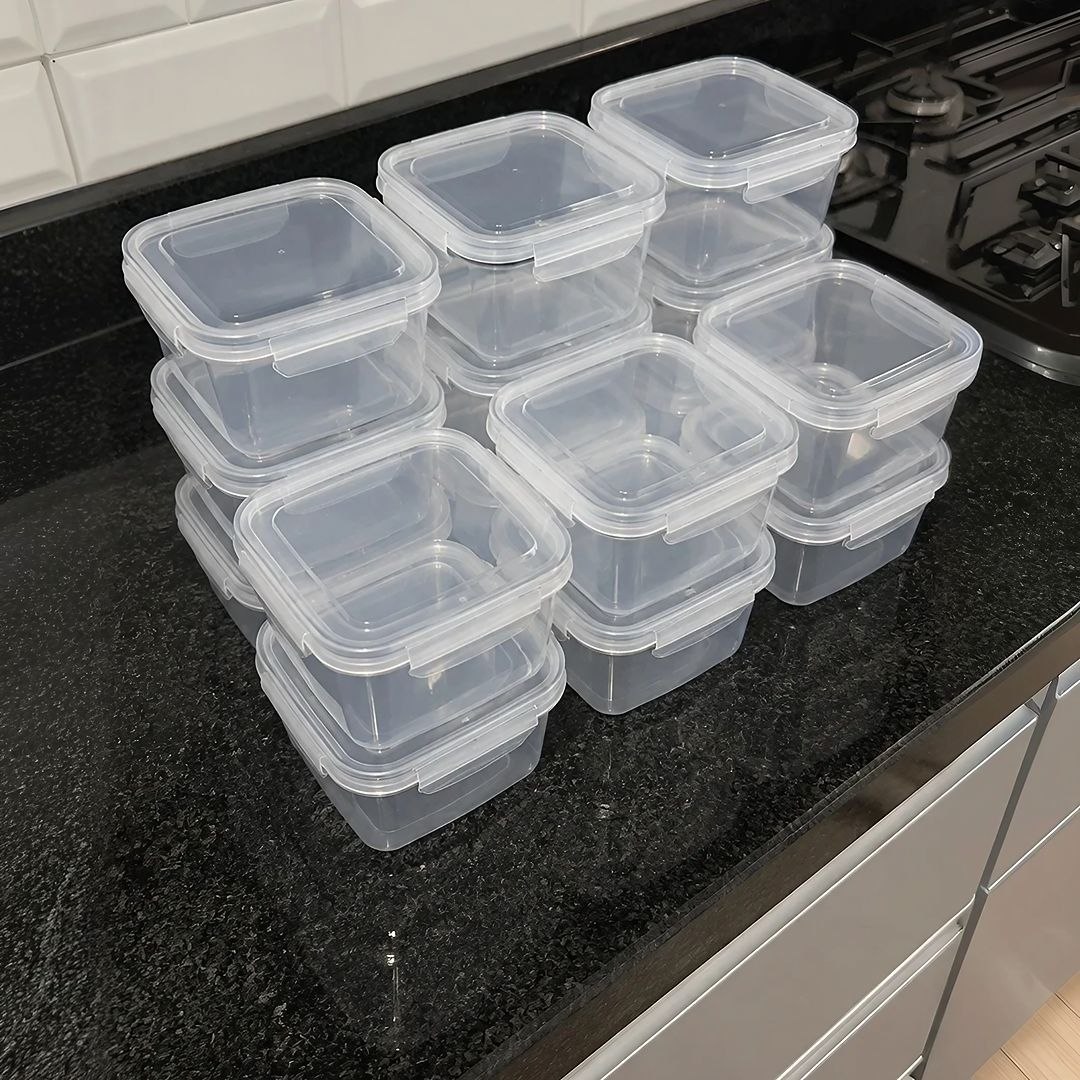 Kit 10 Potes Herméticos Vidro 640ml Starhouse