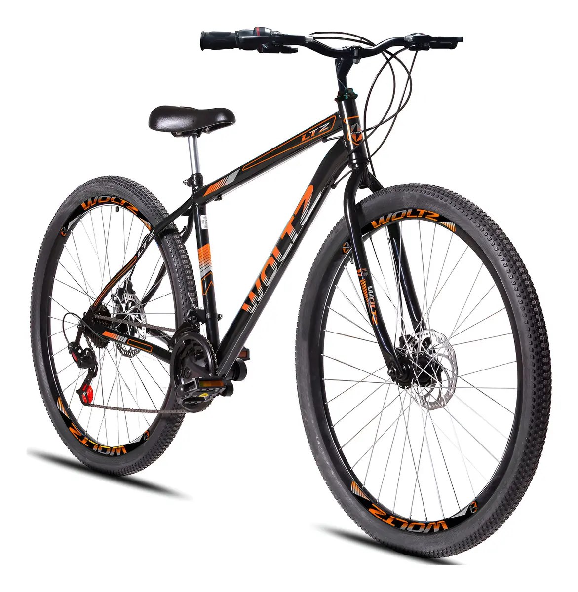 Bicicleta Aro 29 Woltz Ltz 21 Marchas Freios Mecânicos TAM 17