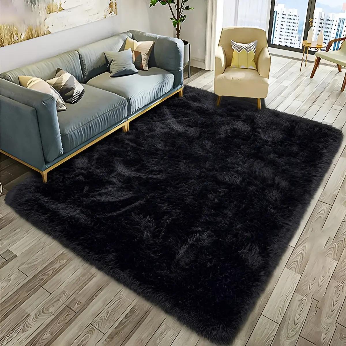 Tapete Felpudo 2m x 1.5m Antiderrapante Poliéster